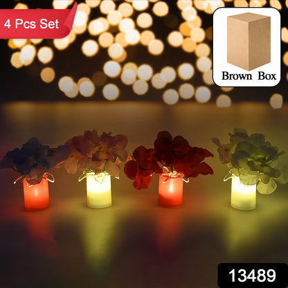 Led Mood Lights Bedroom Interior Decor Lighting (4 Pcs Set) Wukusy