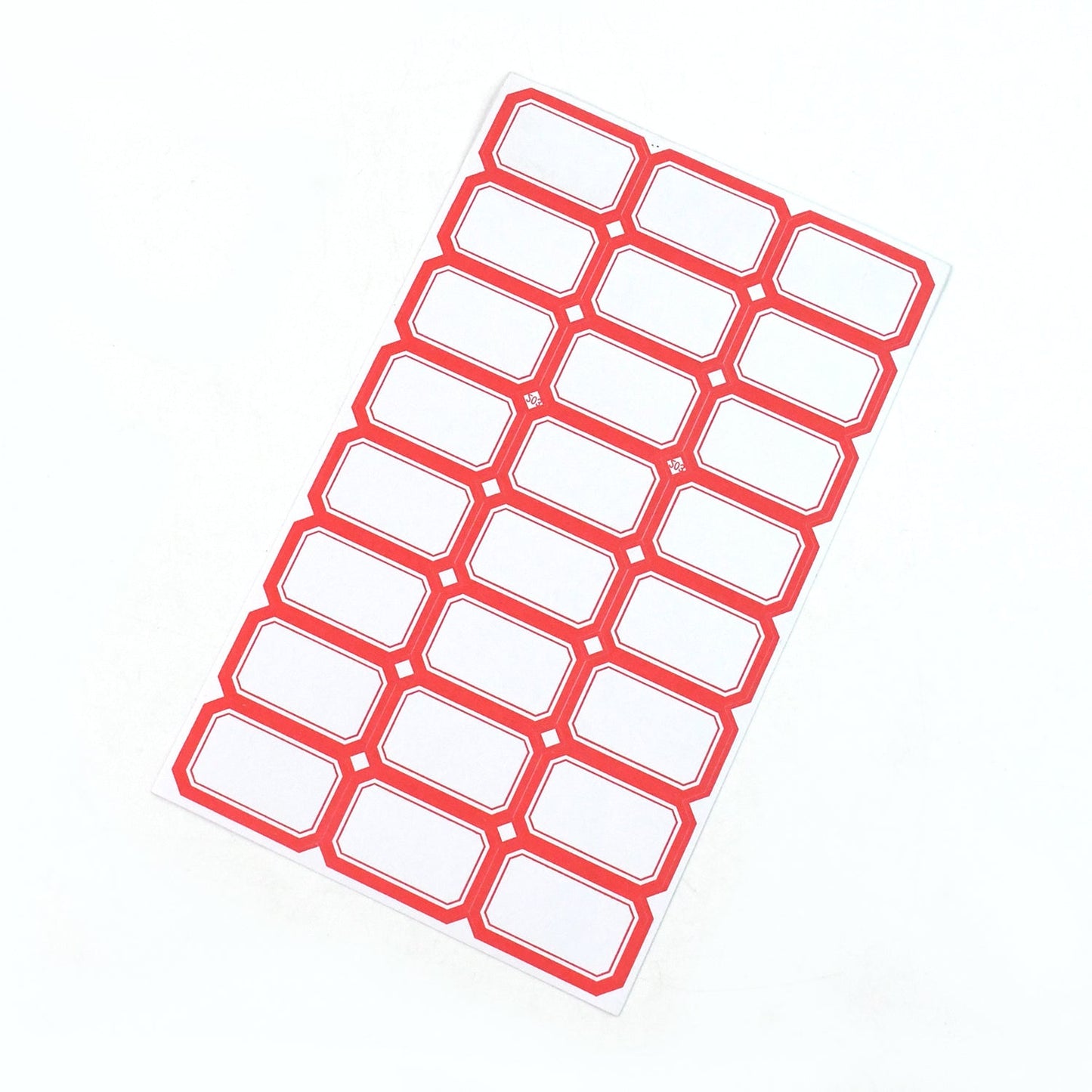 Multipurpose Writable Blank Label Sticker Sheets (1 Sheet) Wukusy