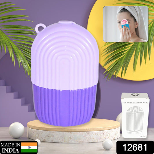 Beauty Ice Roller For Face Massager  Eye Reusable Face Rollers Facial Roller ( Purple Color) Wukusy