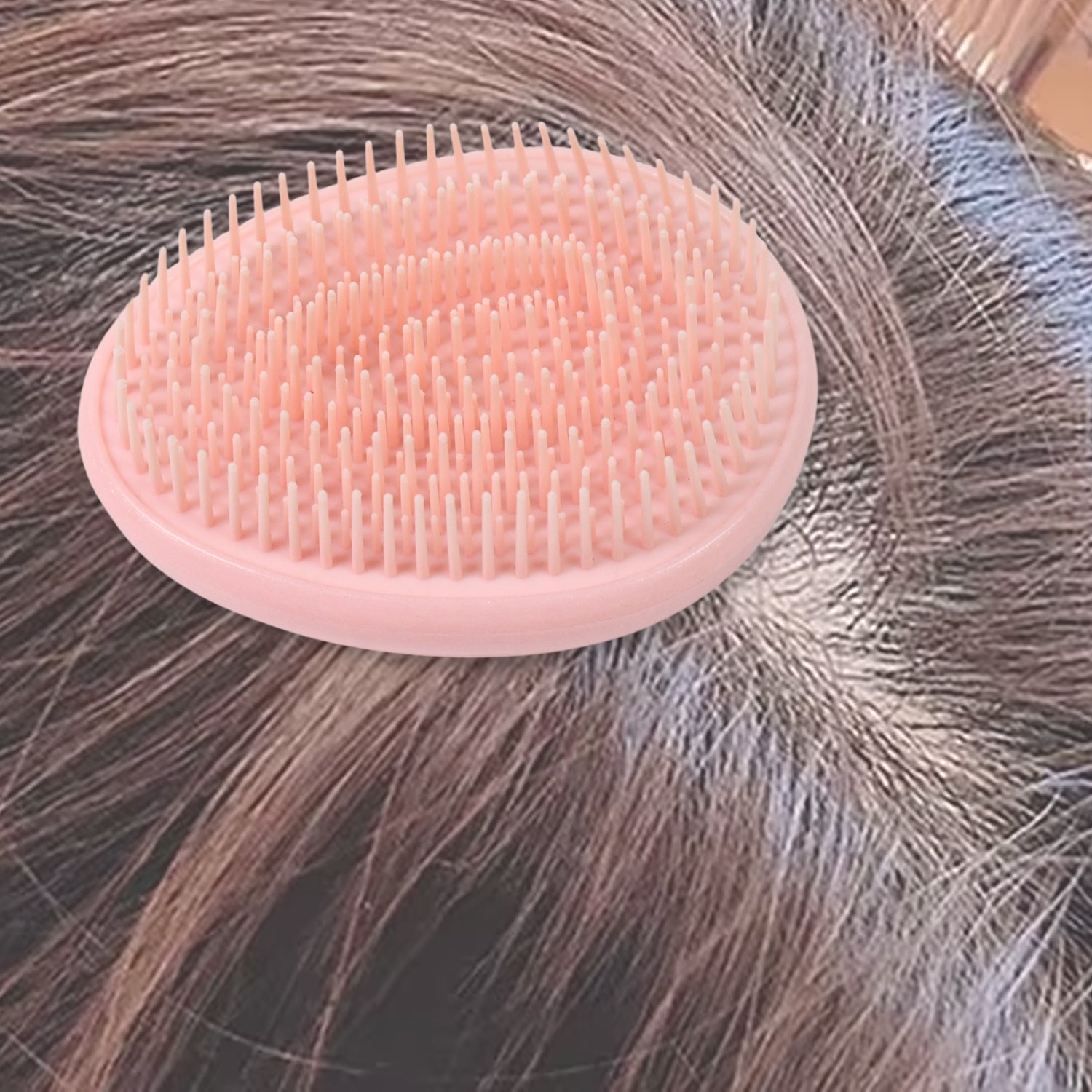 Plastic Hair Washing Combs Hair Massager Shower Brush Wukusy