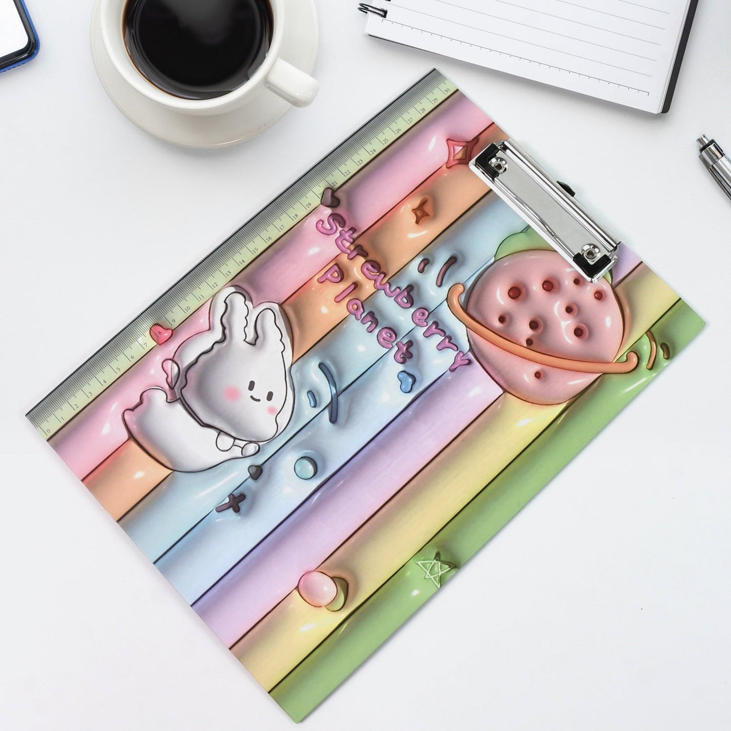 Wooden Paper Clipboard Writing Pad With Clip (1 Pc  3122 Cm) Wukusy