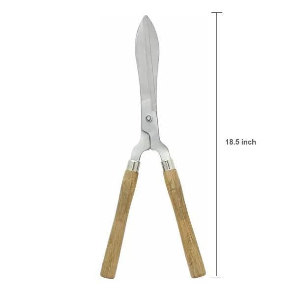 455 Wooden Handle Hedge Shears Bush Clipper Wukusy