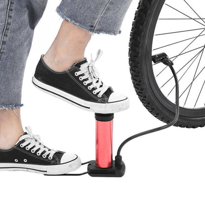 Portable Mini Foot Pump For Bicycle bike And Car Wukusy