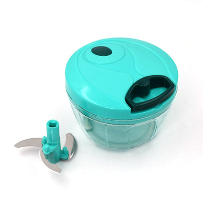 Handy Mini Plastic Vegetable Chopper Cutter Onion Chopper Vegetables For Kitchen Accessories With 3 Blades Wukusy