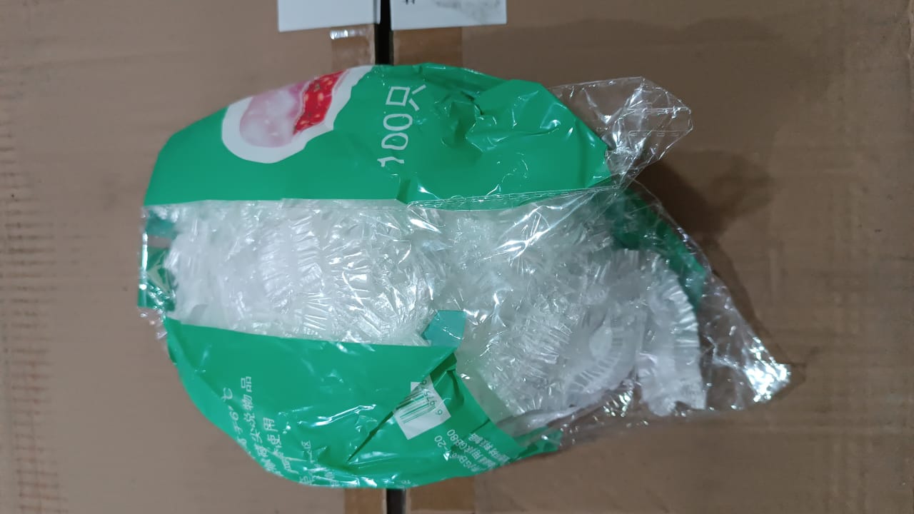 Disposable Elastic Food Storage Covers Bag (100 Pcs Set  Small) Wukusy