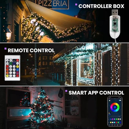 Smart RGB Multi Color LED Fairy Lights (10 Meter) Howzhat