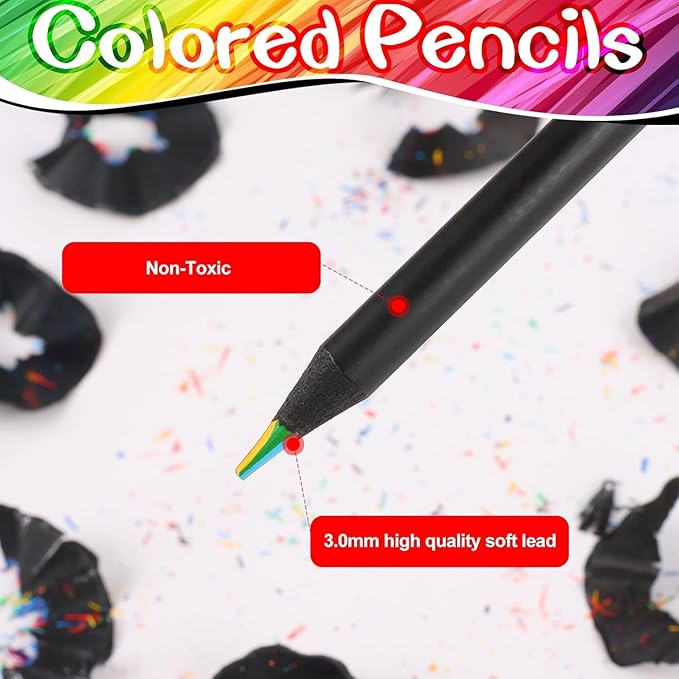 Rainbow Pencil Set Howzhat