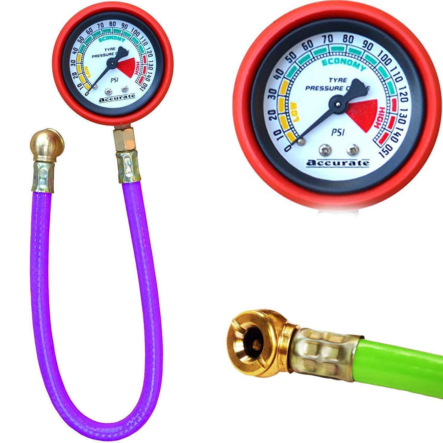 512 -heavy Duty Tire Inflator Gauge Air Compressor Accessories Wukusy