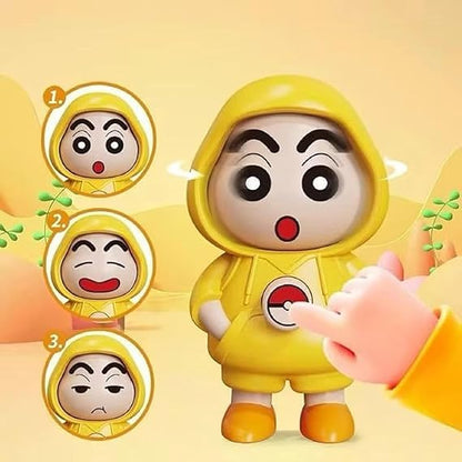 Shinchan Face Changing Keychain Howzhat