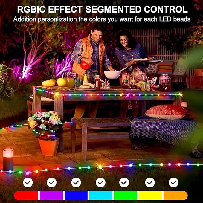 Smart RGB Multi Color LED Fairy Lights (10 Meter) Howzhat
