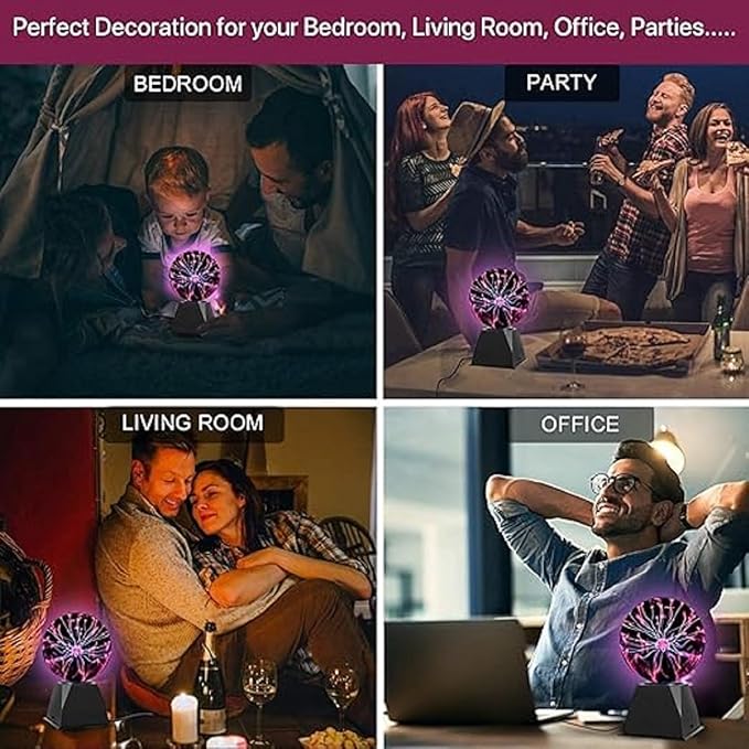 Plasma Ball Lamp Howzhat