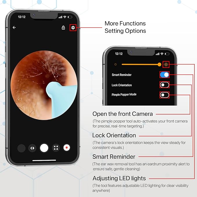 VisiScope - Ear Cleaning and Dental Care Kit with HD Camera and accessories Howzhat