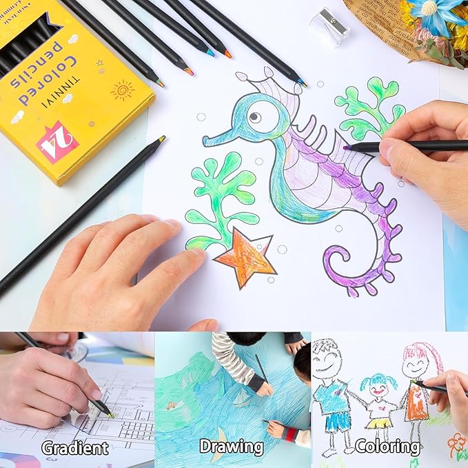 Rainbow Pencil Set Howzhat