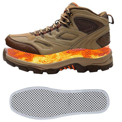 Massage Magnetic Self Heating Insole Shoe Heating Insole For Women Men - Unisex Warm Insole - Thermal Insoles - Tourmaline Self Heating Shoe Inserts - Warm Shoe Pad (1 Pair) Wukusy