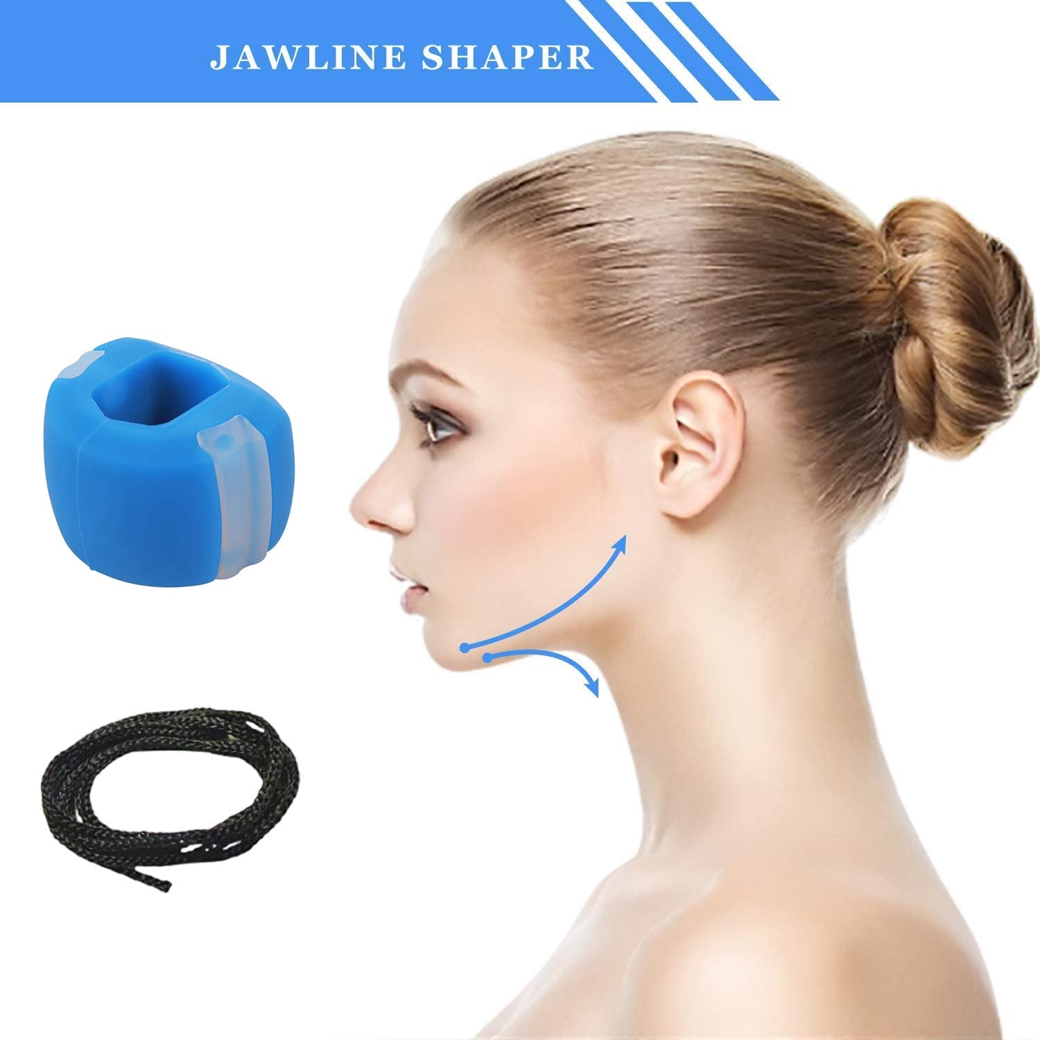 6101c  Cn Mix Jaw Exerciser Used To Gain Sharp And Chiselled Jawline Easily And Fast. Wukusy