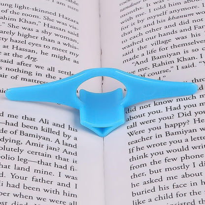 Multi-function Plastic Thumb Book Support Book Page Holder (1 Pc) Wukusy