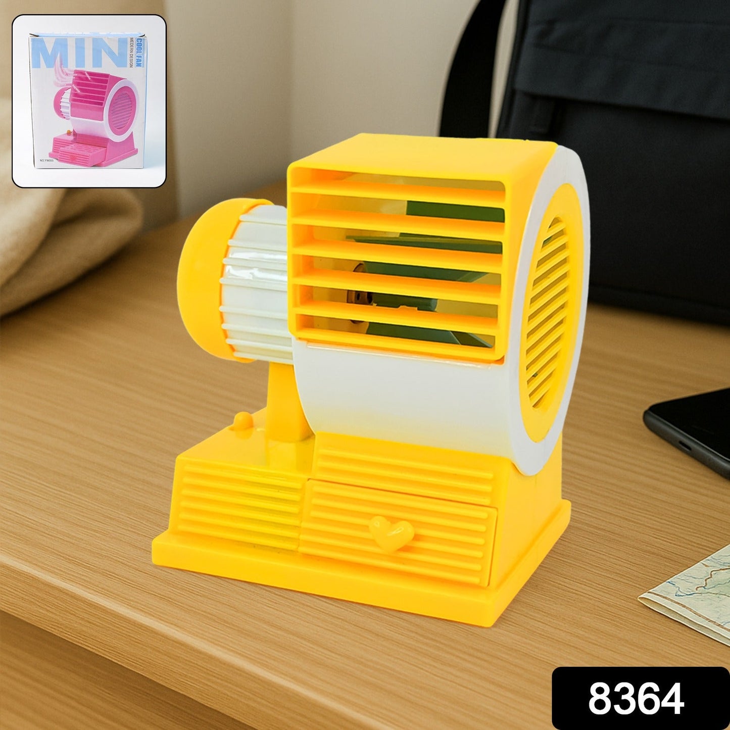 Mini Dual-blade Portable Usb Table Fan Wukusy