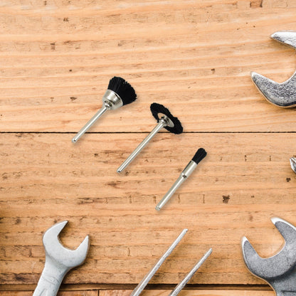 Brass Wire Wheels 3 Pcs Brass Wire Wheels Rust Removal Tool Wukusy