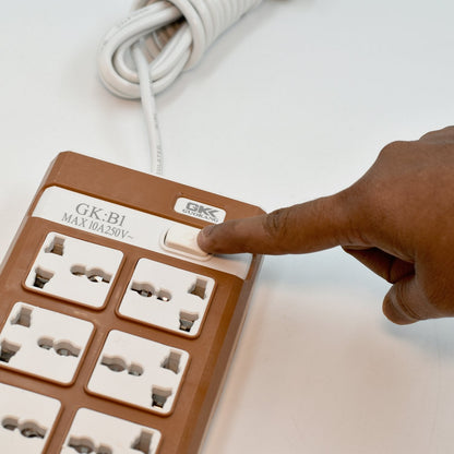 7421 Extension Board 250v 6 Way Extension Board Wukusy