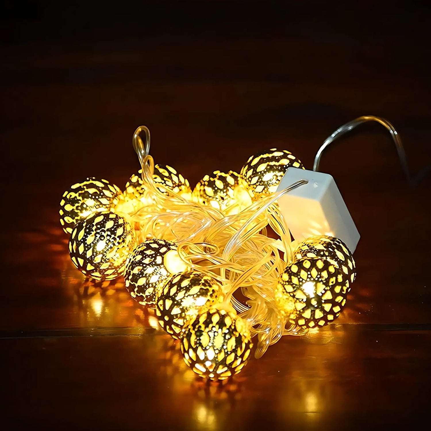 Decorative Metal Ball Led String Light (3 Meter ) Wukusy