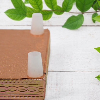 Handicraft Meenakari Wooden Chowki Puja Bajot For Home  Office Decor For Puja Multicolour (1 Pc Set) Wukusy