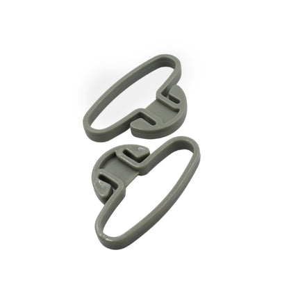 Portable Shopping Bag Handle Holder Household Plastic Bag Hook Kitchen Supplies Carrier Holds Plastic Reusable Grocery Bags Holder Portable Bag Carrier Multifunctional (2pc) Wukusy