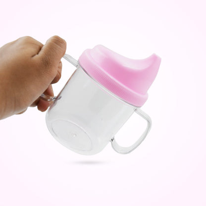 Baby Milk Mug Sippy Cup Baby Mug Leakproof Mug For Kids Lightweight Nursing Dishwasher Safe Mug (250 Ml  1 Pc) Wukusy