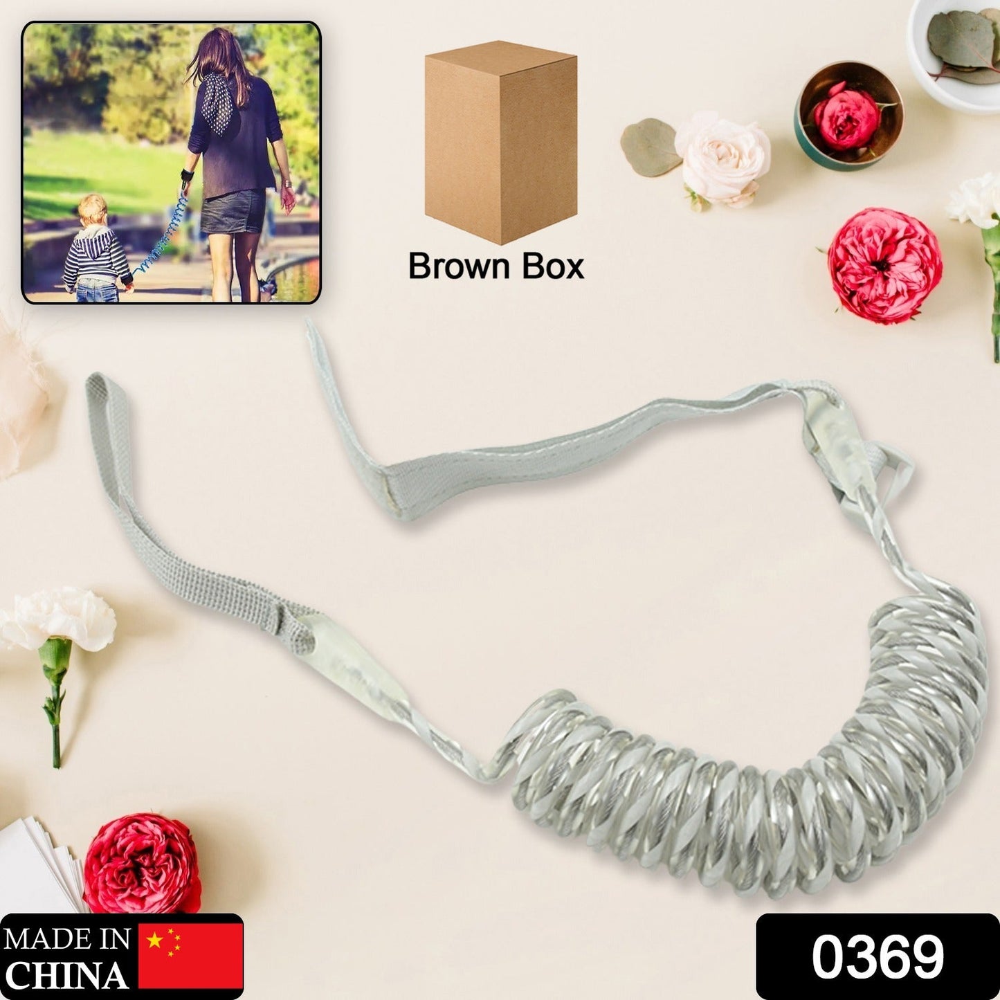 Baby Child Anti Lost Safety Wrist Link Harness Strap Rope Leash Walking Hand Belt For Toddlers Kids Wukusy