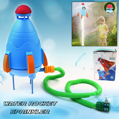 Sprinkler Rocket Launcher Summer Toys For Kids (1 Set) Wukusy