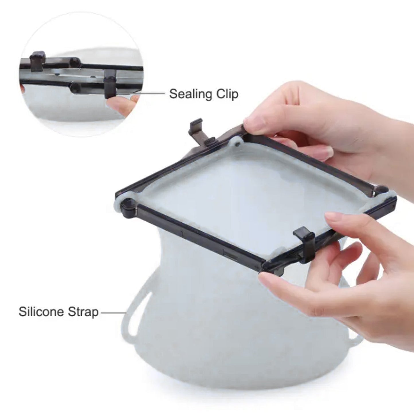 Reusable Silicone Food Storage Bag 3 Bag Set Leakproof Lock Reusable Flat Bottom Freezer Bags Sandwich Bags  Silicone Food Grade Kids Snack Bags  Bpa Free Microwave Dishwasher Safe Wukusy