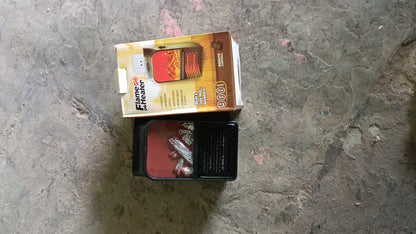 Portable Electric Fireplace Lamp Led Flame Heater (900w  1 Pc) Wukusy