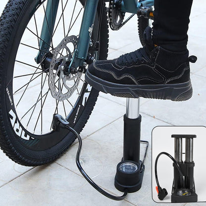 Dual Cylinder Heavy Duty Portable Mini Pump for Car/ Bicycle Wukusy