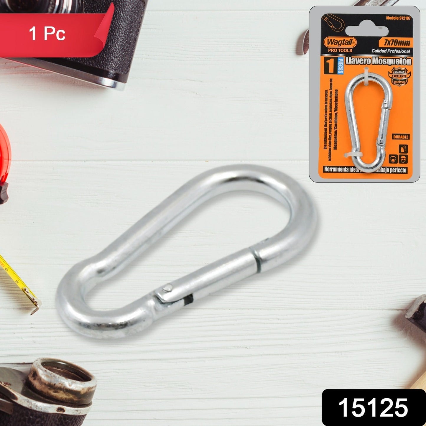 Stainless Steel Snap Hook (770 Mm  1 Pc) Wukusy