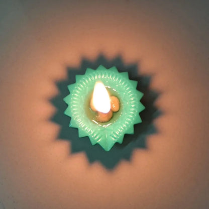 Silicone Diya For Diwali Attractive Design Colourful Diya Combo (Mix Design 1 Pc) Wukusy