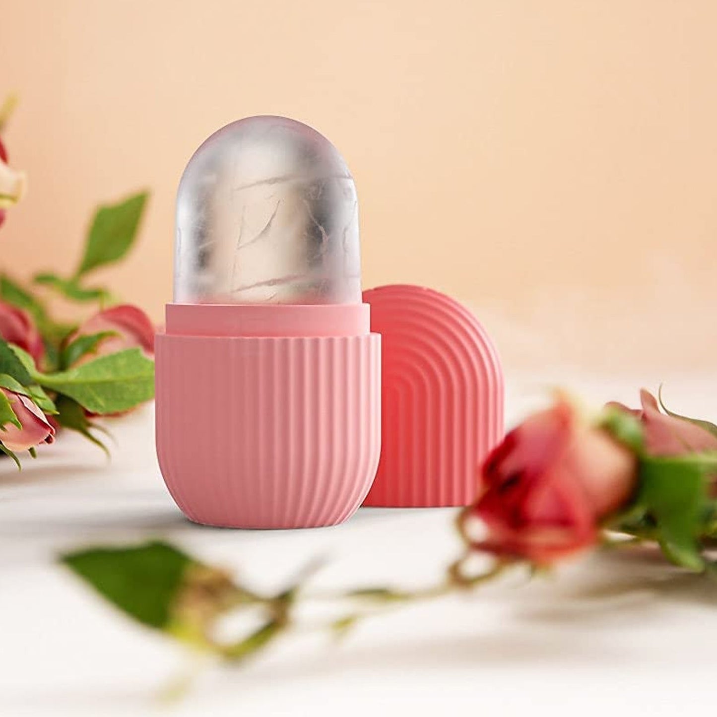 1224a Beauty Ice Roller For Face  Eye Reusable Face Rollers Facial Roller Box Wukusy