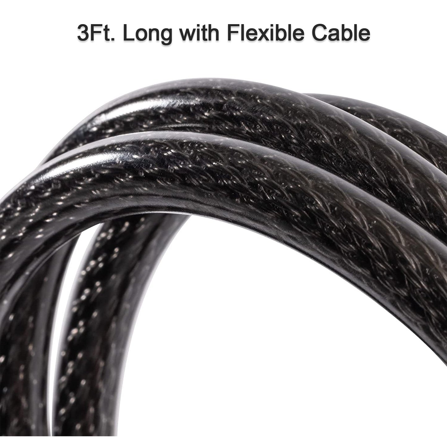 Heavy Duty Multi-purpose Plastic Combination Lock For Helmet  Multi Use Wukusy