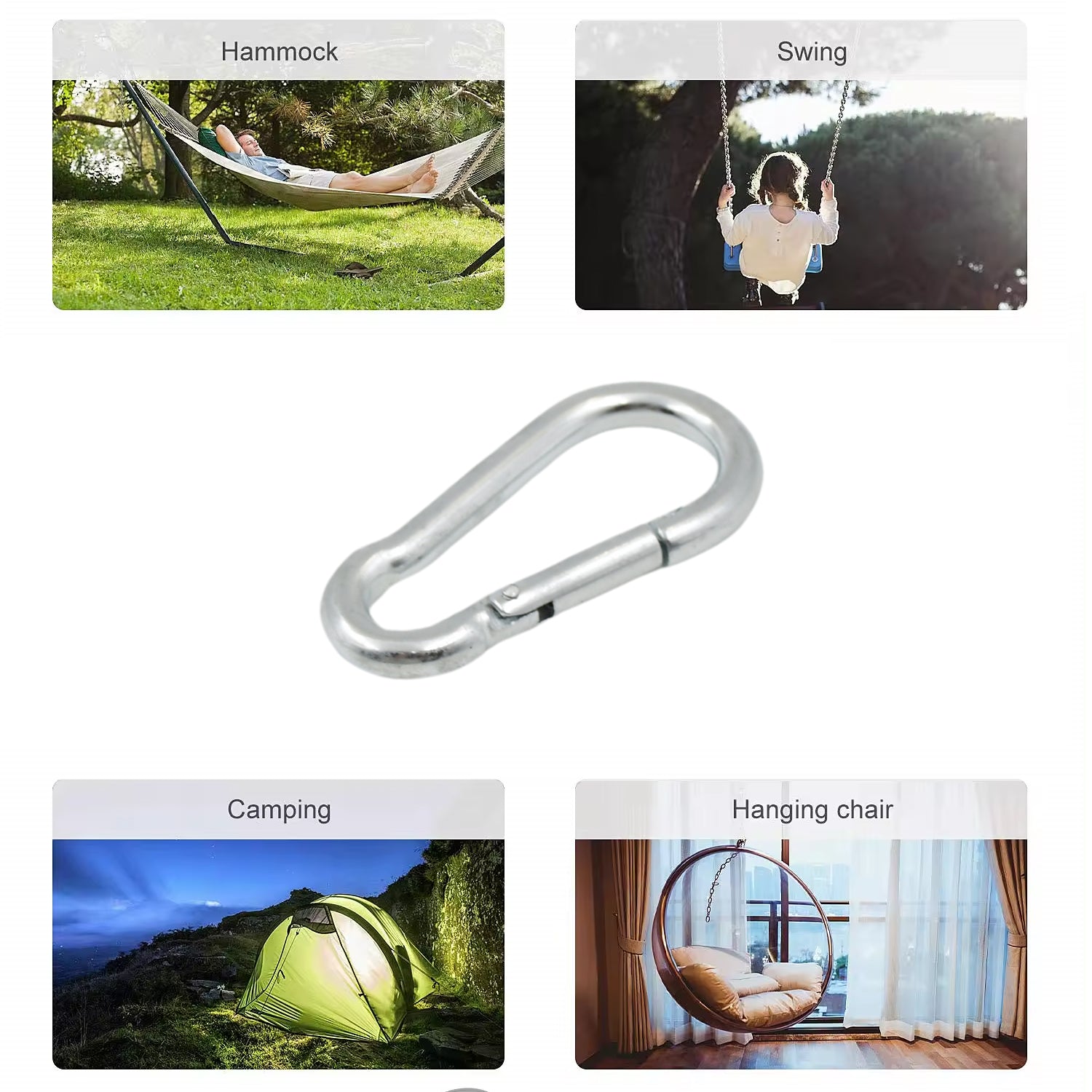 Stainless Steel Snap Hook (770 Mm  1 Pc) Wukusy