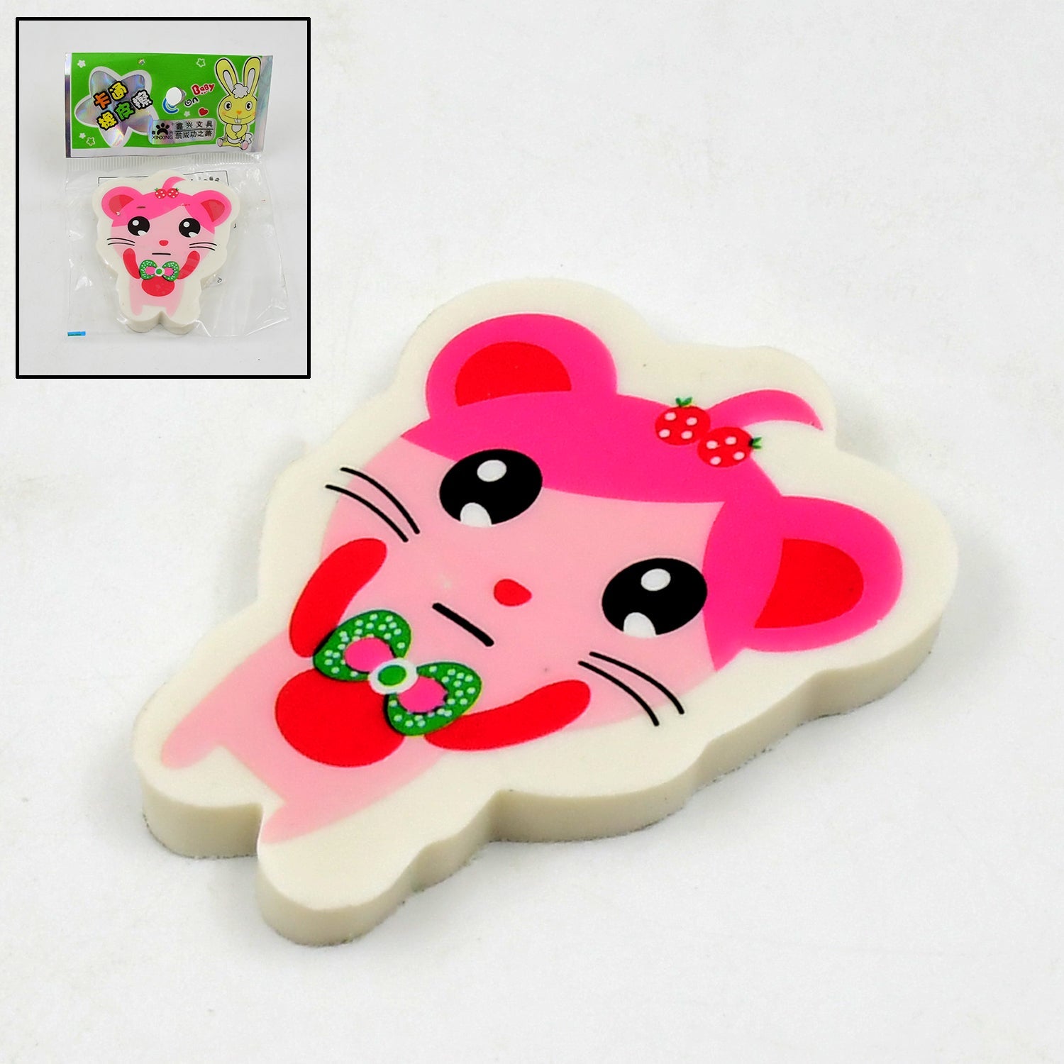 Cartoon Design Eraser (1 Pc  Mix Design) Wukusy