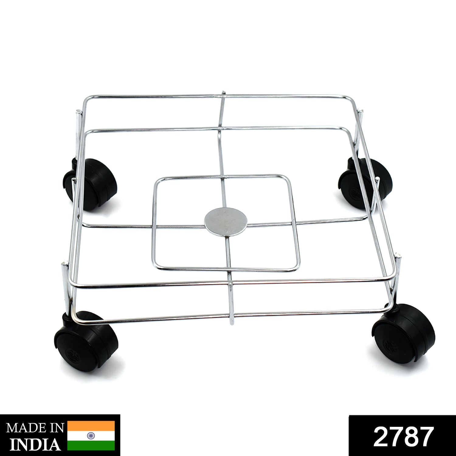 Ss Square Oil Stand For Carrying Oil Bottles And Jars Easily Without Any Problem. Wukusy