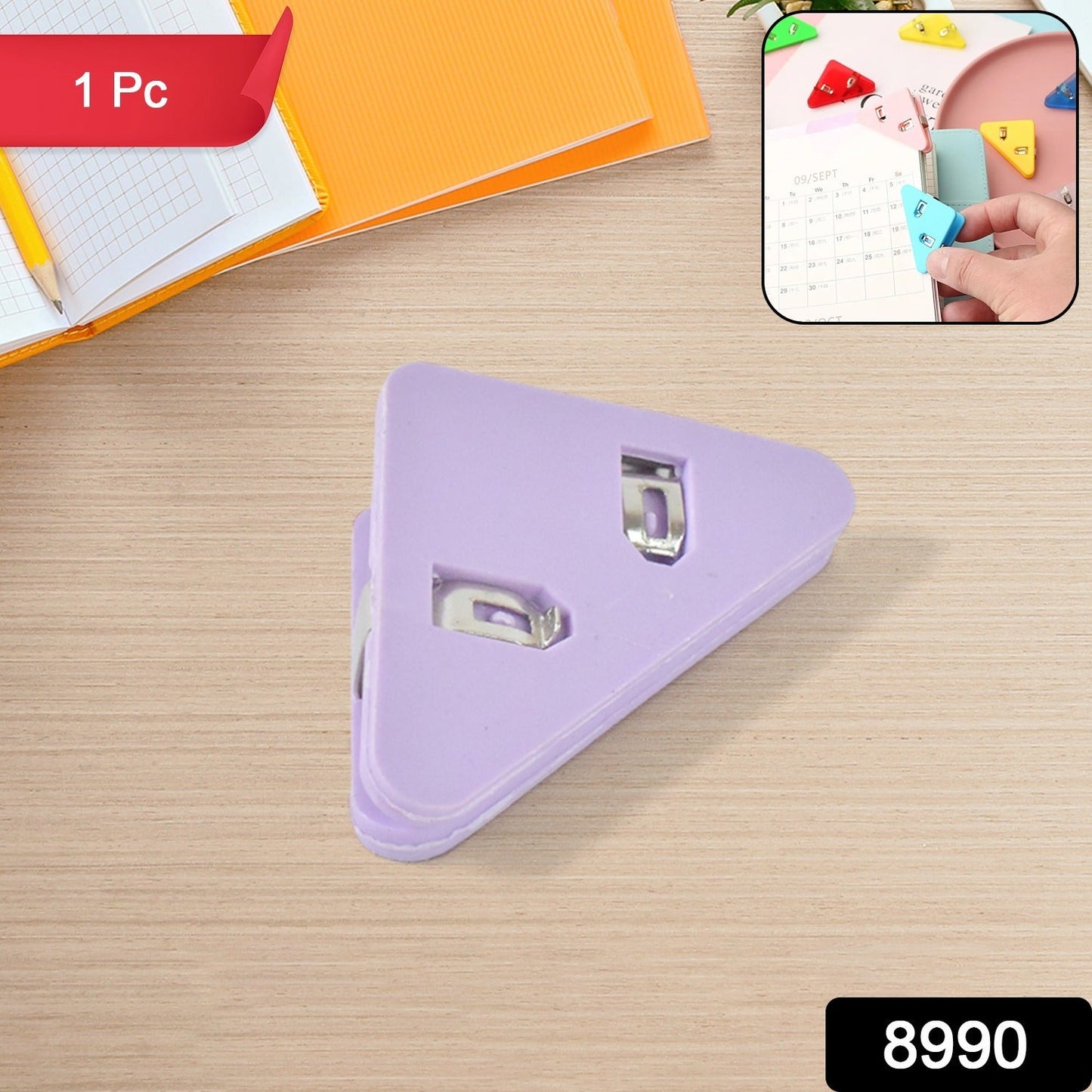 Triangle Paper Clips  Small Corner Clips For Paper Document Clip (1 Pc) Wukusy