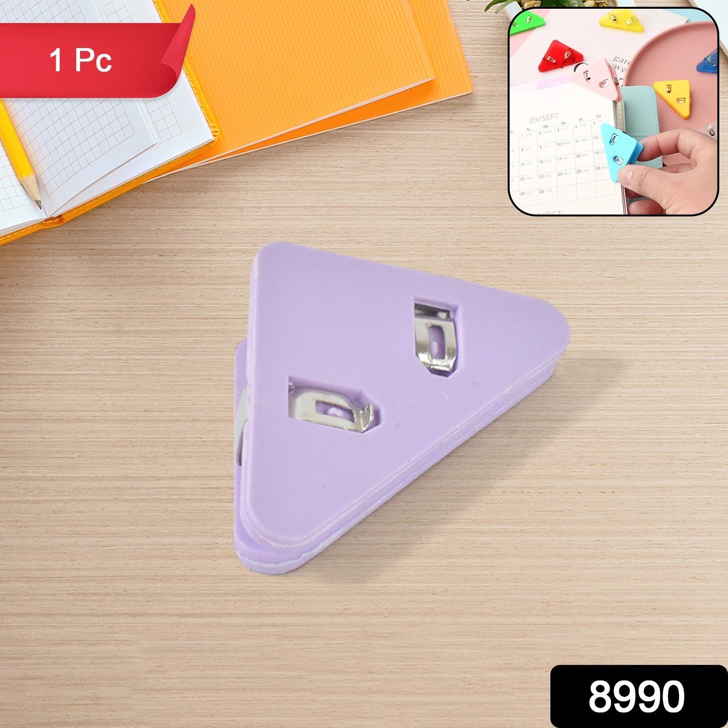 Triangle Paper Clips  Small Corner Clips For Paper Document Clip (1 Pc) Wukusy