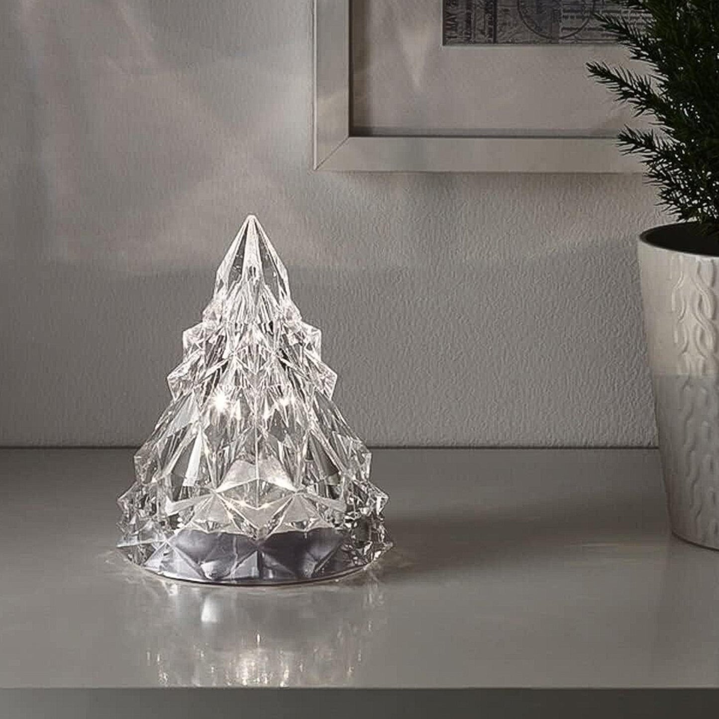 Iceberg  Pyramid Candlelight Tea Light (1 Pc) Wukusy