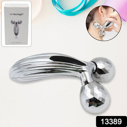 3d Manual Face Roller Massager (1 Pc) Wukusy
