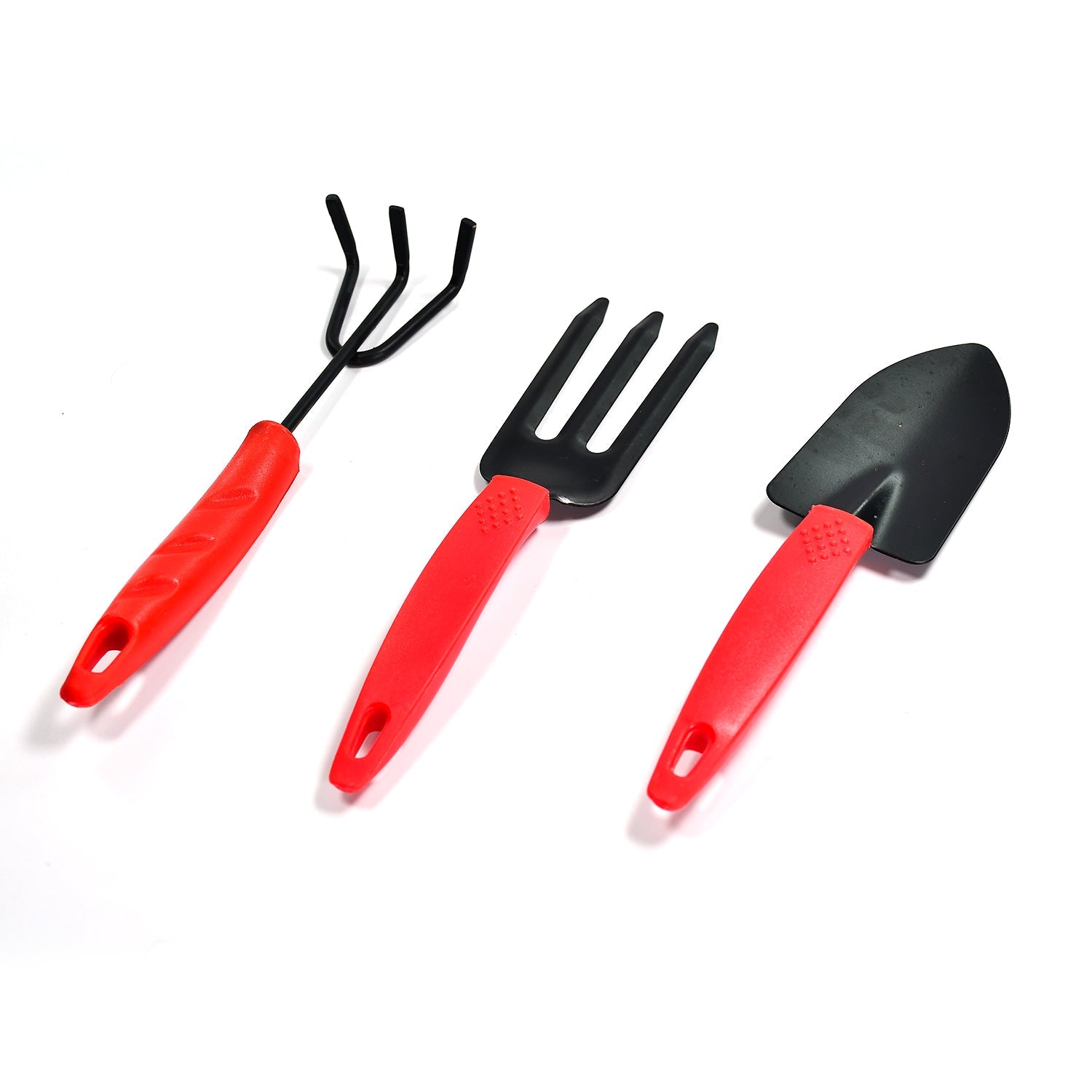 9070 3pcs Small Sized Hand Cultivator Small Trowel Garden Fork Wukusy