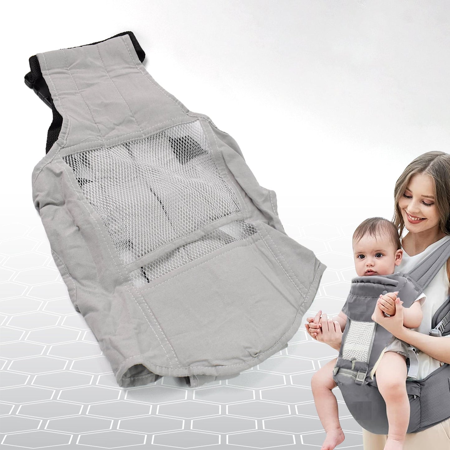 Ergonomic Baby Carrier Bag  Baby Holder Carrier (1 Pc) Wukusy