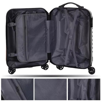 1105 Trolley Bag Big And Small Suitcase Bag For Men  Women Use Bag ( Set Of 2 ) Wukusy