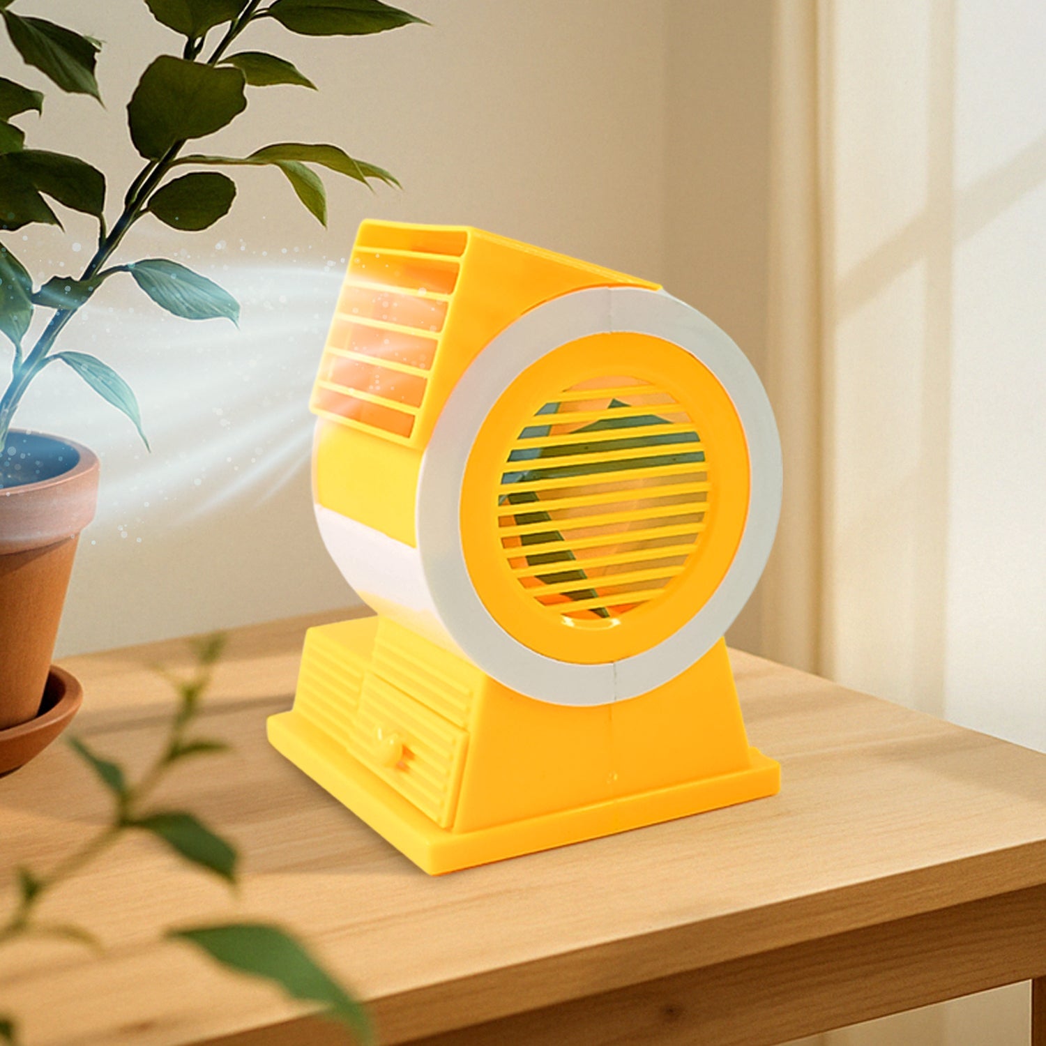 Mini Dual-blade Portable Usb Table Fan Wukusy
