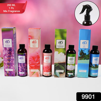 Room Air Freshener Mix Fragrance (200 Ml Approx  1 Pc) Wukusy