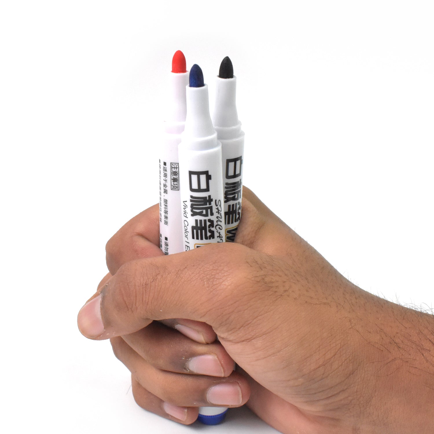 Mix Color Marker Pen Used In All Kinds Of School College (3 Pcs Set) Wukusy