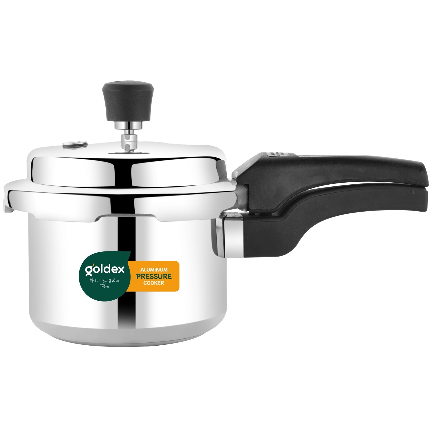 Aluminium Classic Goldex Pressure Cookers With Outer Lid (2 Litres) Wukusy